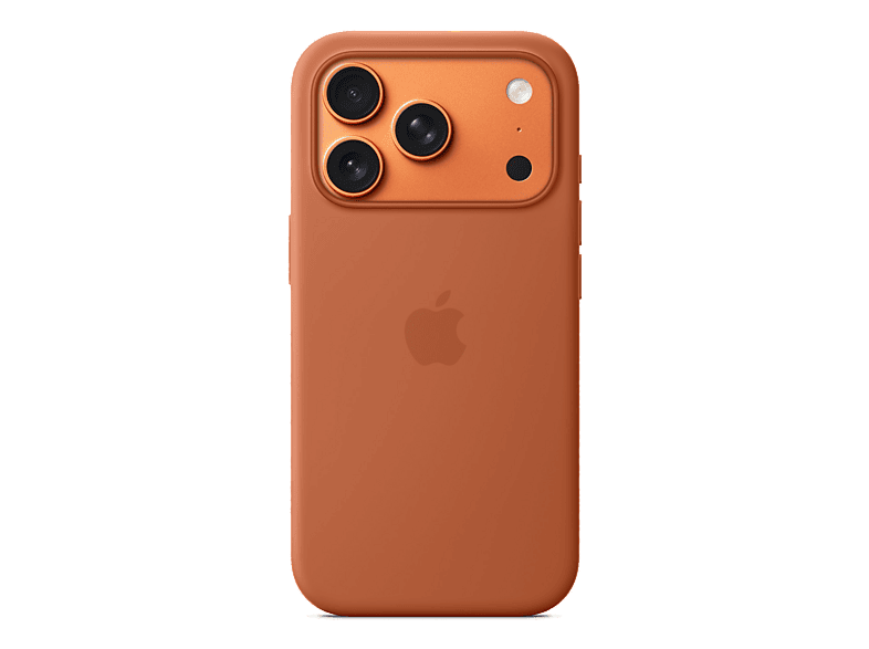 Apple silikonowe etui z MagSafe do iPhone'a 17 Pro - terakota
