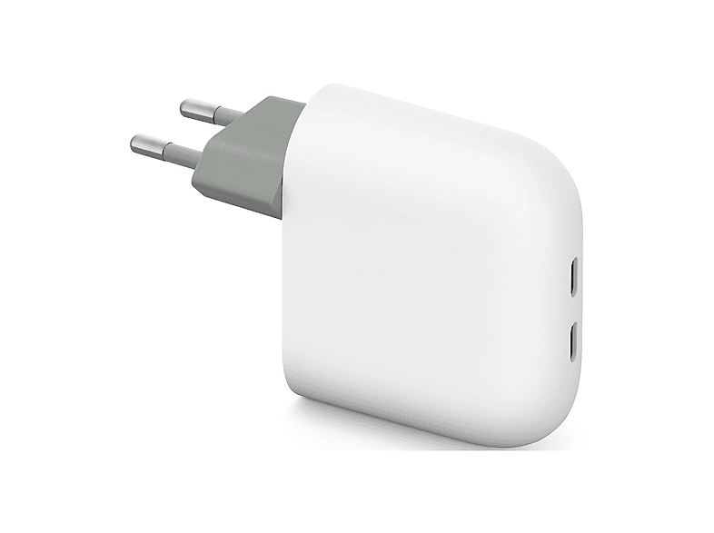 Caricabatteria Google Flex Dual Port Usb-C da 67W, Bianco