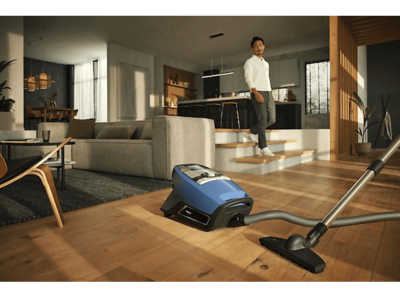 Miele Blizzard CX1 Parquet Staubsauger (76 dB(A), maximale Leistung: 890 Watt, Techblau) — Foto 4 von 4