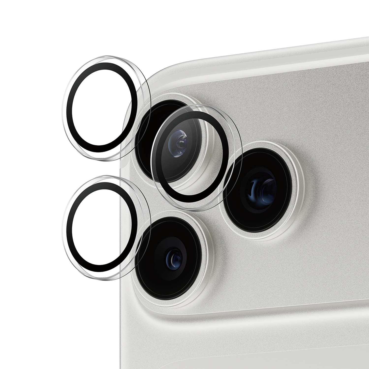 PANZERGLASS iPhone 17 Pro/17 Pr Max Smartphone-lens voor Apple iPhone 17 Pro/Pro Max Transparant afbeelding