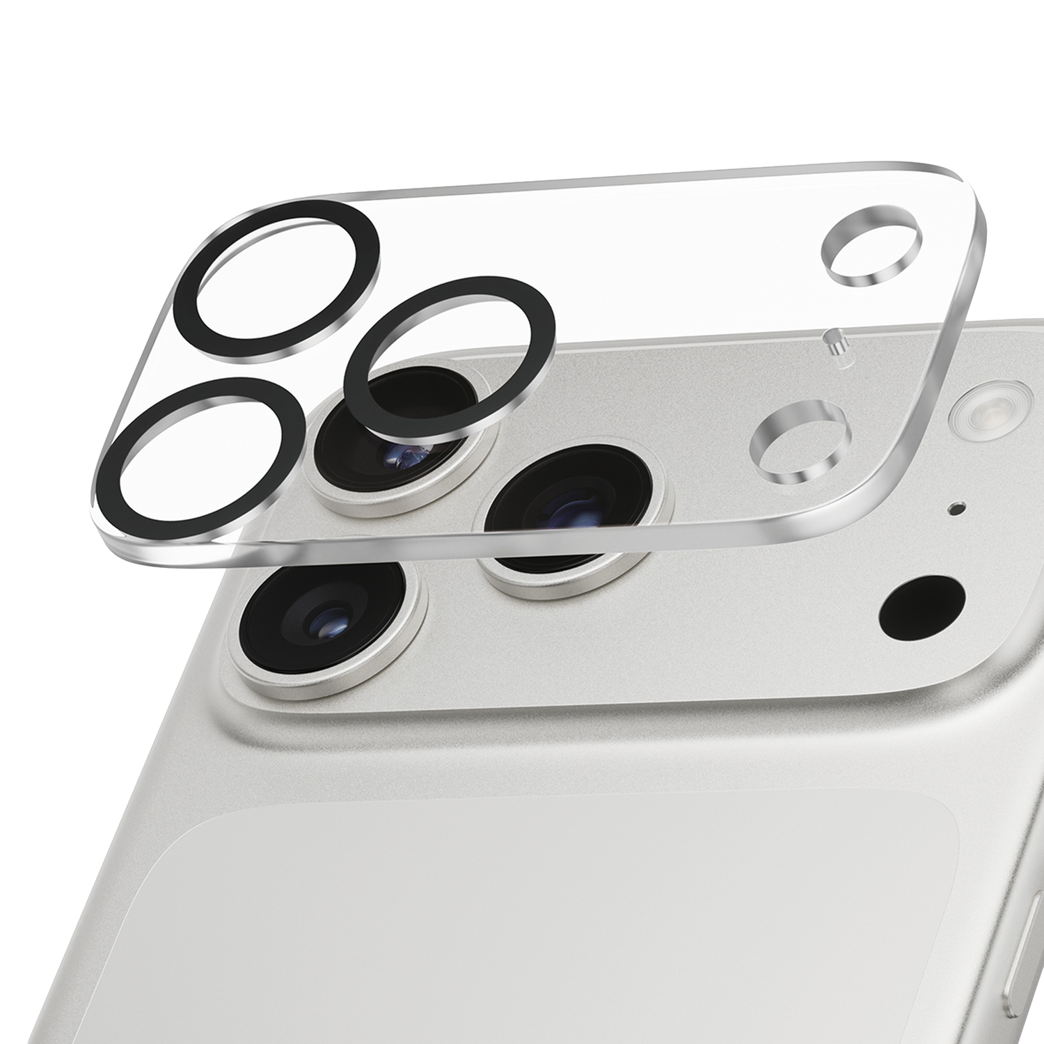 PANZERGLASS iPhone 17 Pro Max PICPER Camera CLEAR Smartphone-lens voor Apple iPhone 17 Pro Max Transparant afbeelding