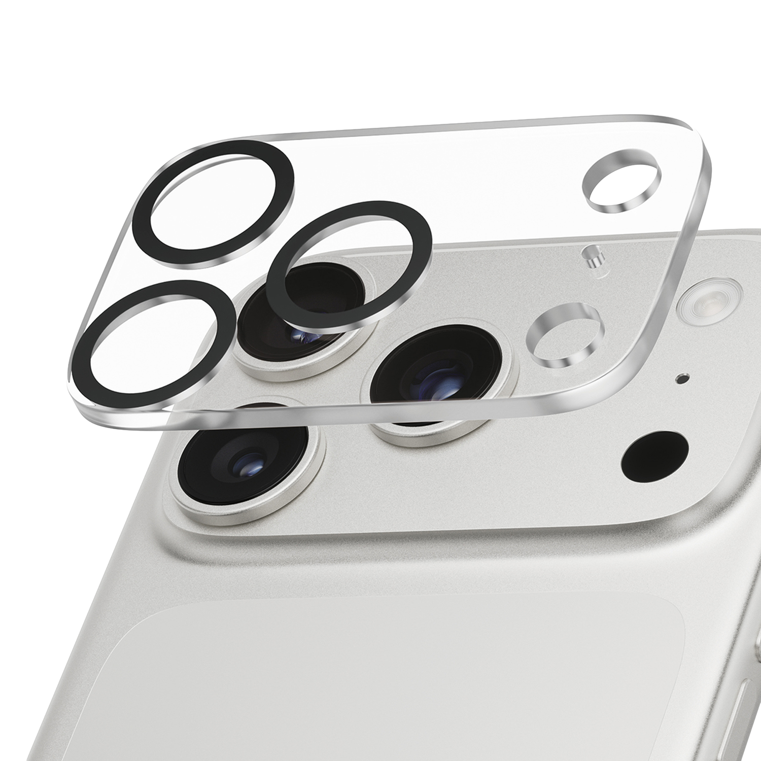 PANZERGLASS iPhone 17 Pro PICPER Camera CLEAR Smartphone-lens voor Apple iPhone 17 Pro Transparant afbeelding