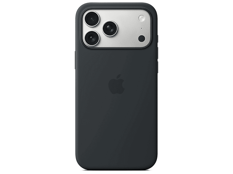 Apple silikonowe etui z MagSafe do iPhone’a 17 Pro Max – czarne