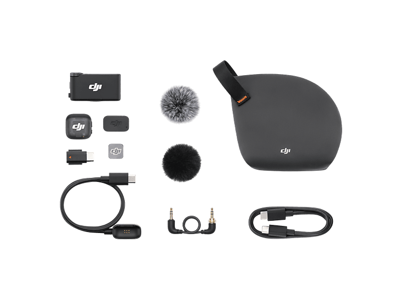 DJI Mic 3 (1 TX + 1 RX) Mikrofon Siyah Fiyat & Özellik | MediaMarkt