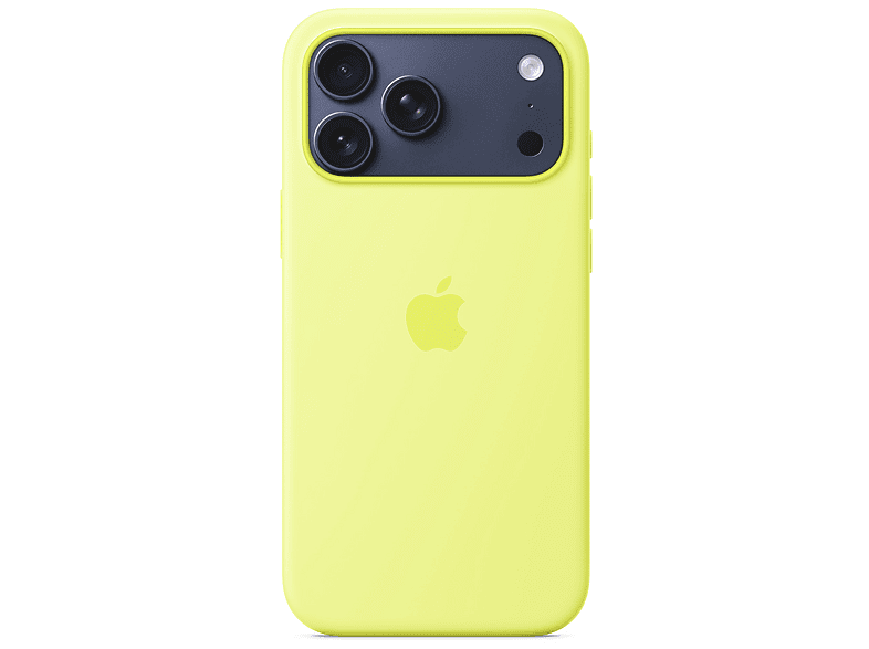 Apple silikonowe z MagSafe do iPhone 17 Pro Max Neonowy żółty – zdjęcie 2