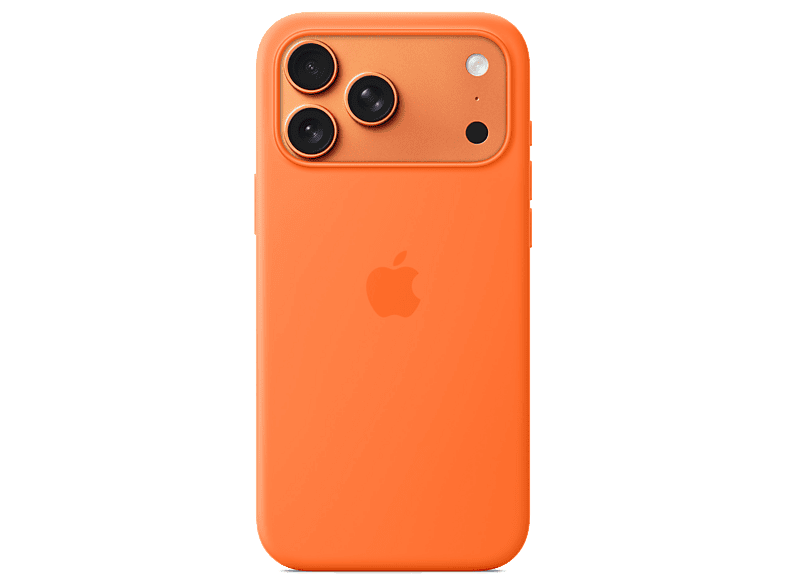 Apple silikonowe z MagSafe do iPhone 17 Pro Max Pomarańczowy