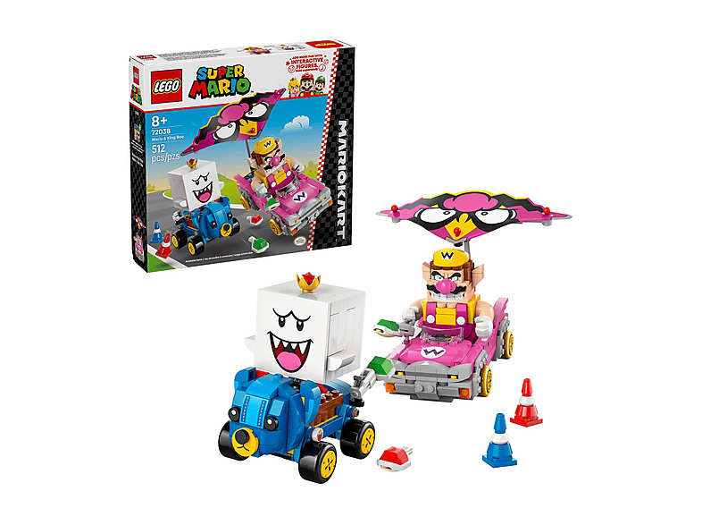 COSTRUZIONI LEGO Super Mario Kart™ – Wario e Re Boo - 72038