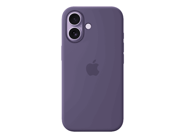 APPLE Silikon Case mit MagSafe, Backcover, Apple, iPhone 17, Purple Fog