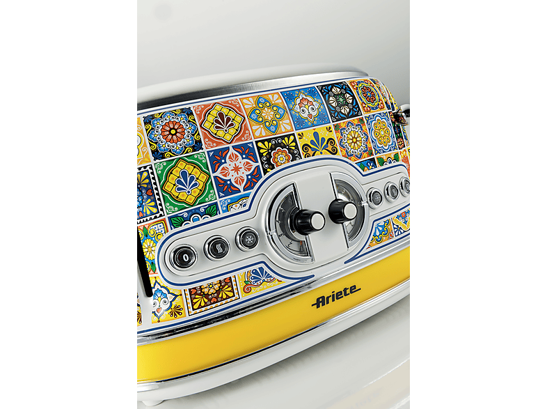 Ariete 0156PO Toaster (Positano, 1630 Watt, Schlitze: 3) — Foto 2 von 4