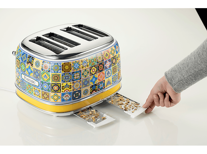 Ariete 0156PO Toaster (Positano, 1630 Watt, Schlitze: 3) — Foto 4 von 4