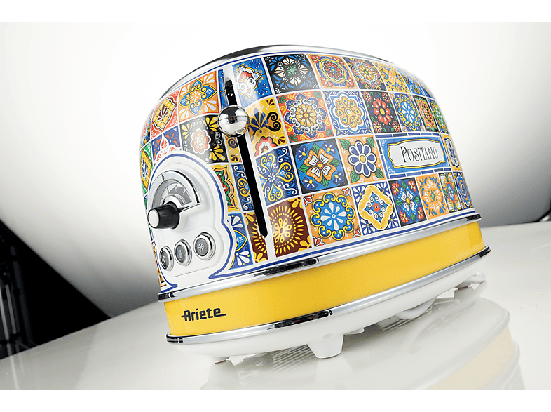 Ariete 0155PO Toaster (Positano, 815 Watt, Schlitze: 2) — Foto 4 von 5