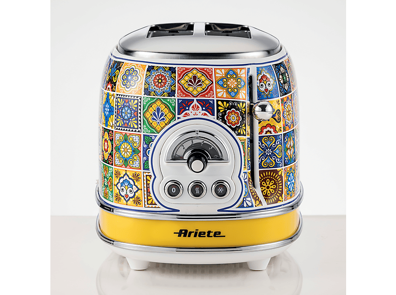 Ariete 0155PO Toaster (Positano, 815 Watt, Schlitze: 2) — Foto 5 von 5