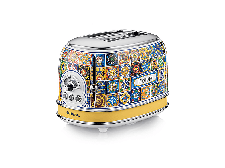 Ariete 0155PO Toaster (Positano, 815 Watt, Schlitze: 2)