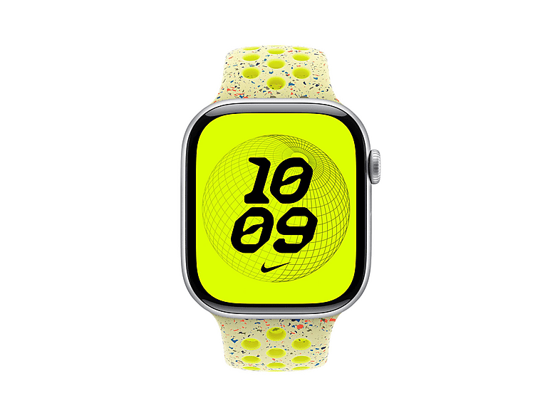 APPLE 46 mm Nike Sportarmband (S/M), Ersatzarmband, Volt Splash