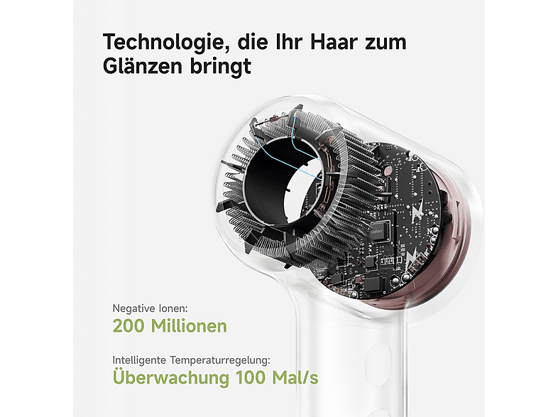 Thumbnail - LAIFEN Mini Haartrockner Rosa (1100 Watt)