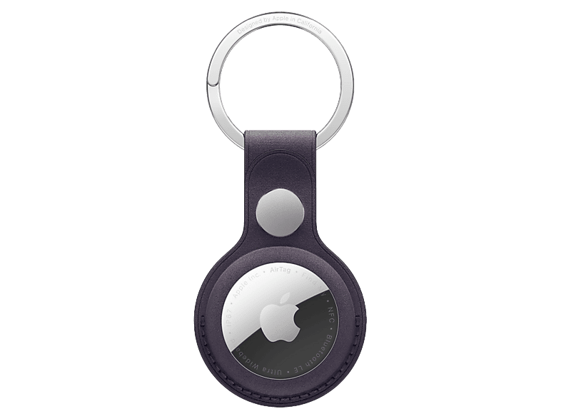 Brelok APPLE z tkaniny FineWoven do AirTaga Nocny fiolet MGG04ZM/A