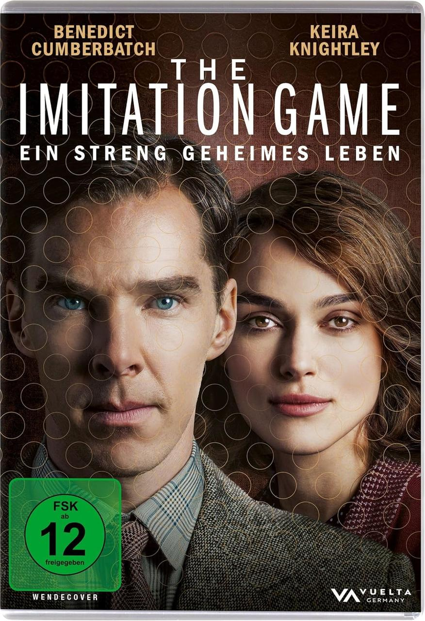 Benedict Cumberbatch und Keira Knightley auf dem Cover von 'The Imitation Game'.