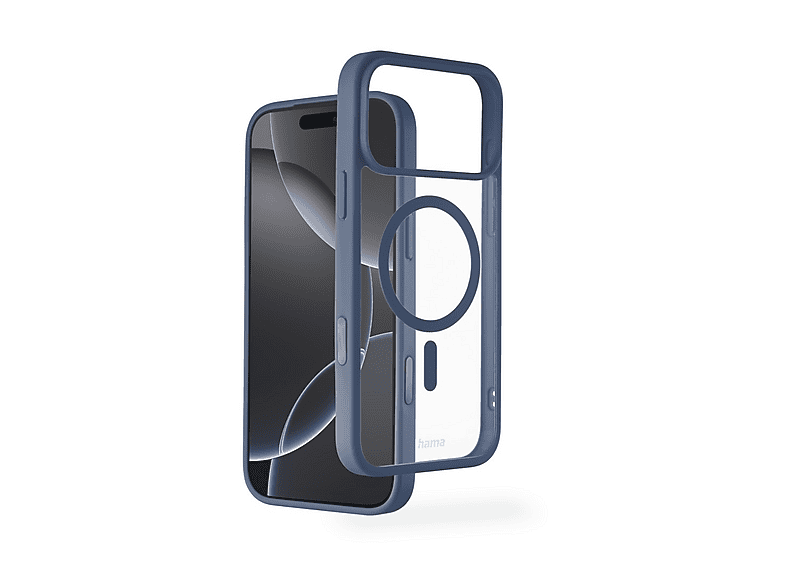 HAMA Frame Protect, Backcover, Apple, iPhone 17 Pro Max, Blau