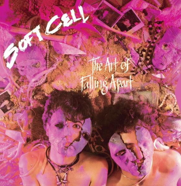 Albumcover. Zwei Personen mit zerbrochenen Gesichtsmasken, umgeben von Trümmern und Fotos. Titel 'The Art of Falling Apart' und Bandname.