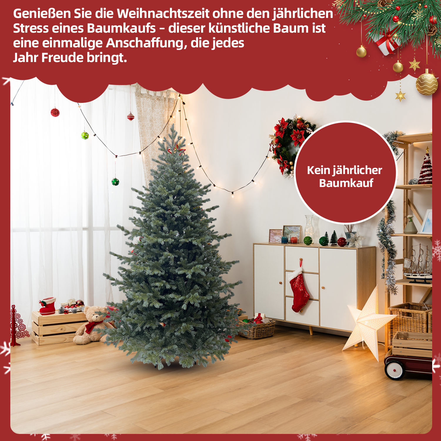 SHX Knstlicher Weihnachtsbaum 180 cm | MediaMarkt