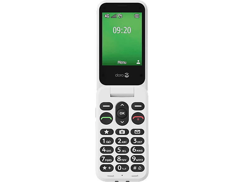 DORO Leva E22 Feature Phone, Blackwhite