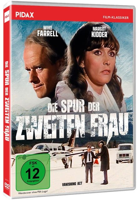 Filmplakat mit Mike Farrell und Margot Kidder, zwei Flugzeugen und Bergen.