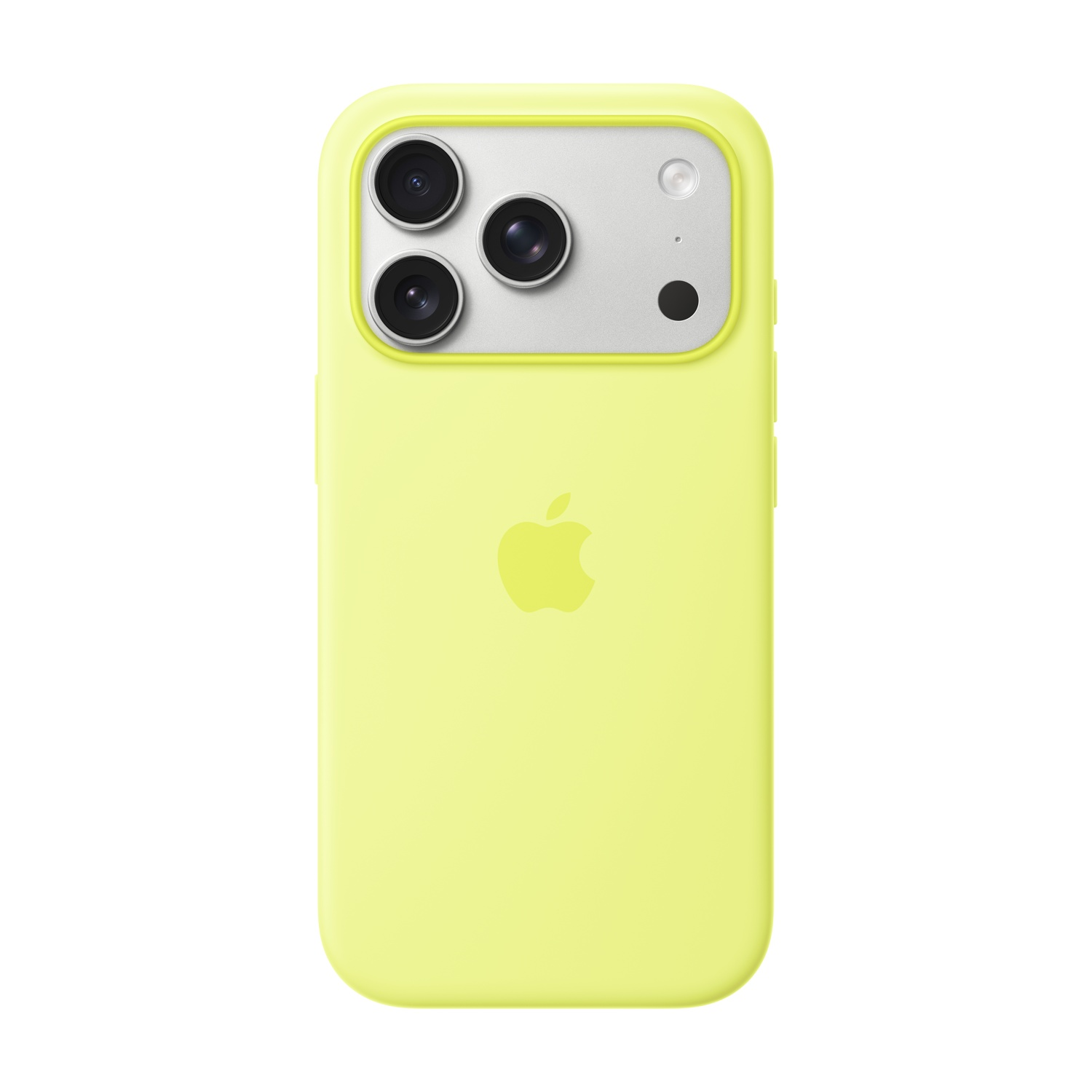 APPLE Custodia MagSafe in silicone per iPhone 17 Pro - Giallo neon