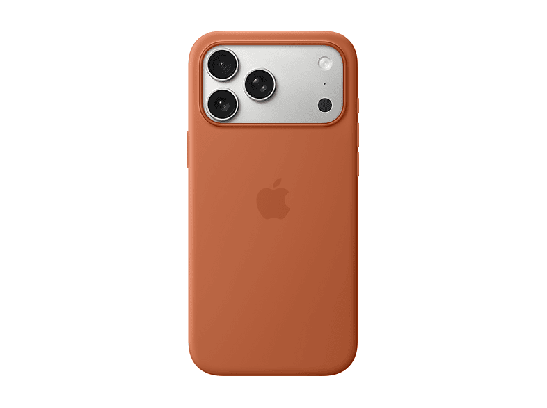 Captor Cover Custodia In Silicone Rigido Per IPhone 11 Con MagSafe: Griglia Di Ventilazione, Bordo Rialzato, Colore Coral Orange