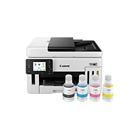 MediaMarkt CANON MAXIFY GX6150 MegaTank - Printen, kopiëren en scannen - Inkt - Navulbaar inktreservoir aanbieding