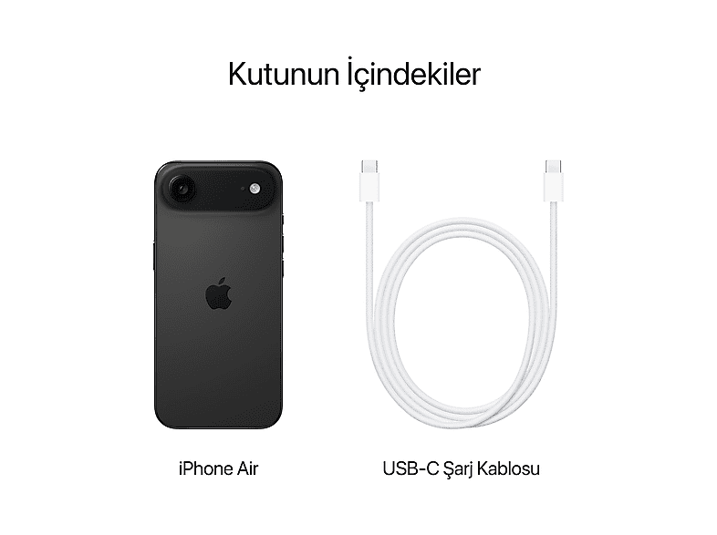 APPLE iPhone Air 512 GB Akıllı Telefon Uzay Siyahı MG2Q4TU/A Fiyat