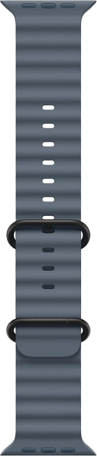 APPLE 49 mm-es acélkék Óceán szíj – fekete titán (MGCJ4ZM/A)