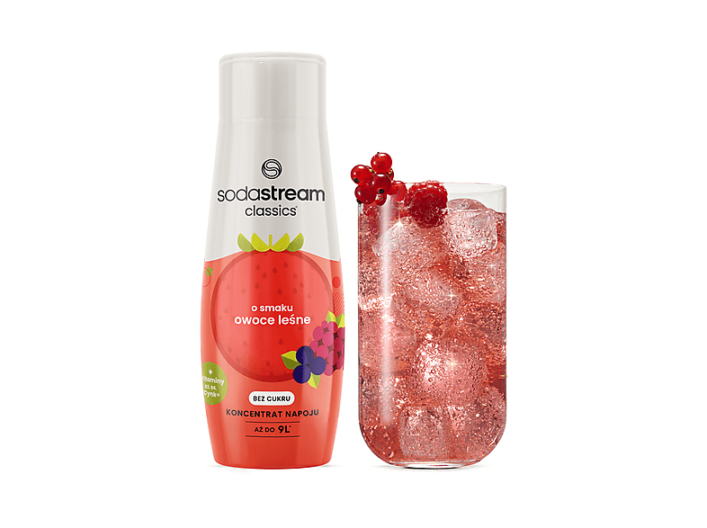 Syrop SODASTREAM Red Berries Bez cukru 440ml