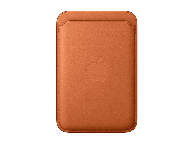 APPLE Portafoglio MagSafe in tessuto FineWoven per iPhone - Arancione volpe