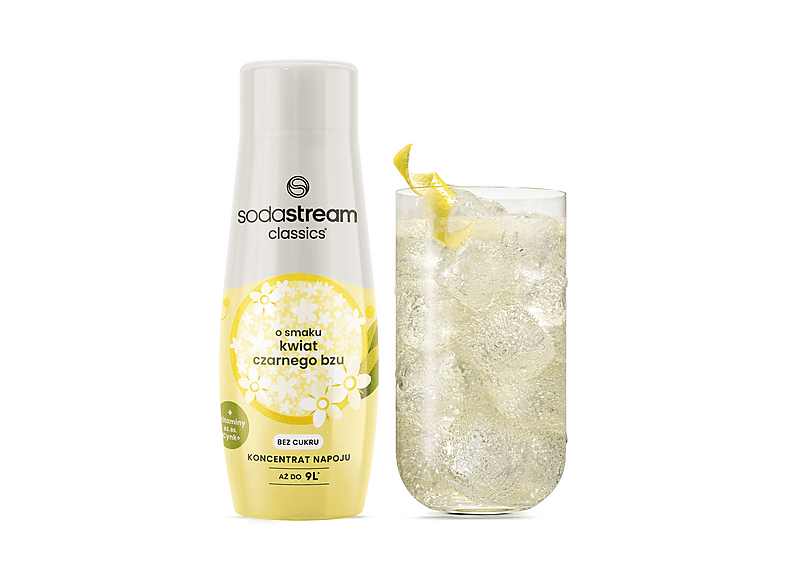 Syrop SODASTREAM Elderflower Bez cukru 440ml