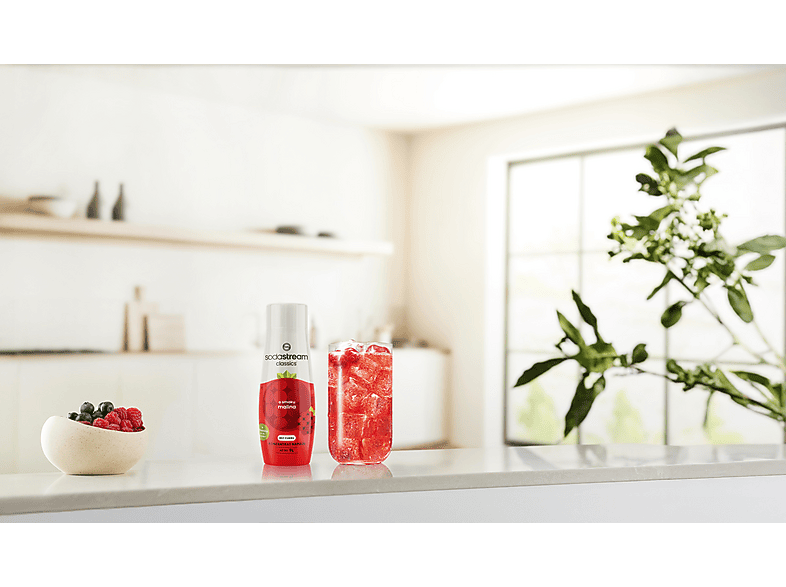 Syrop SODASTREAM Zero Cukru Malina 440 ml – zdjęcie 2