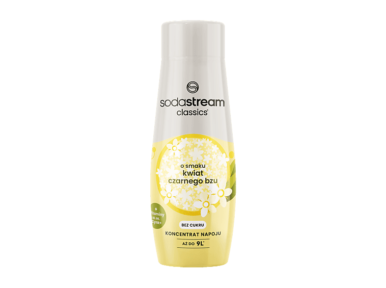 SodaStream ELDERFLOWER ZERO FLAVOR ST 440ML SYRUP PL – zdjęcie 2