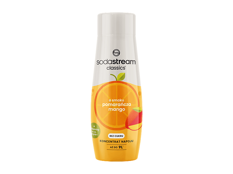 SodaStream Syrop ORANGE MANGO ZERO 440 ml – zdjęcie 3