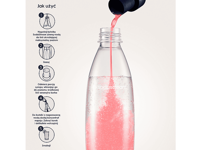 Syrop do saturatorów SODASTREAM Grejpfrut Zero 440 ml bez cukru – zdjęcie 2