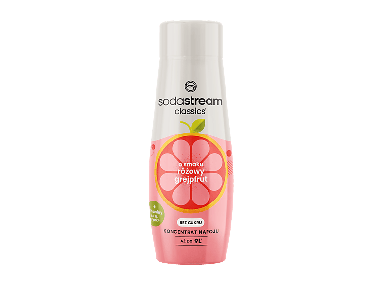 Syrop do saturatorów SODASTREAM Grejpfrut Zero 440 ml bez cukru – zdjęcie 3