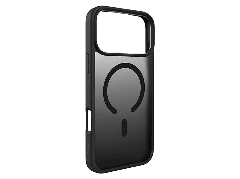 Puro Gradient Backcover, für Apple iPhone 17 Pro / iPhone 18 Pro, Black; Schutzhülle