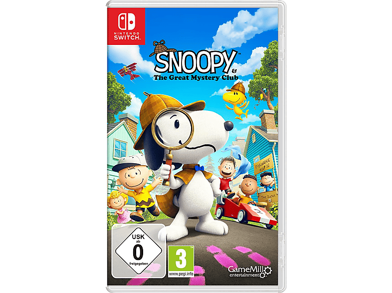 Snoopy & The Great Mystery Club - Nintendo Switch [Game card]