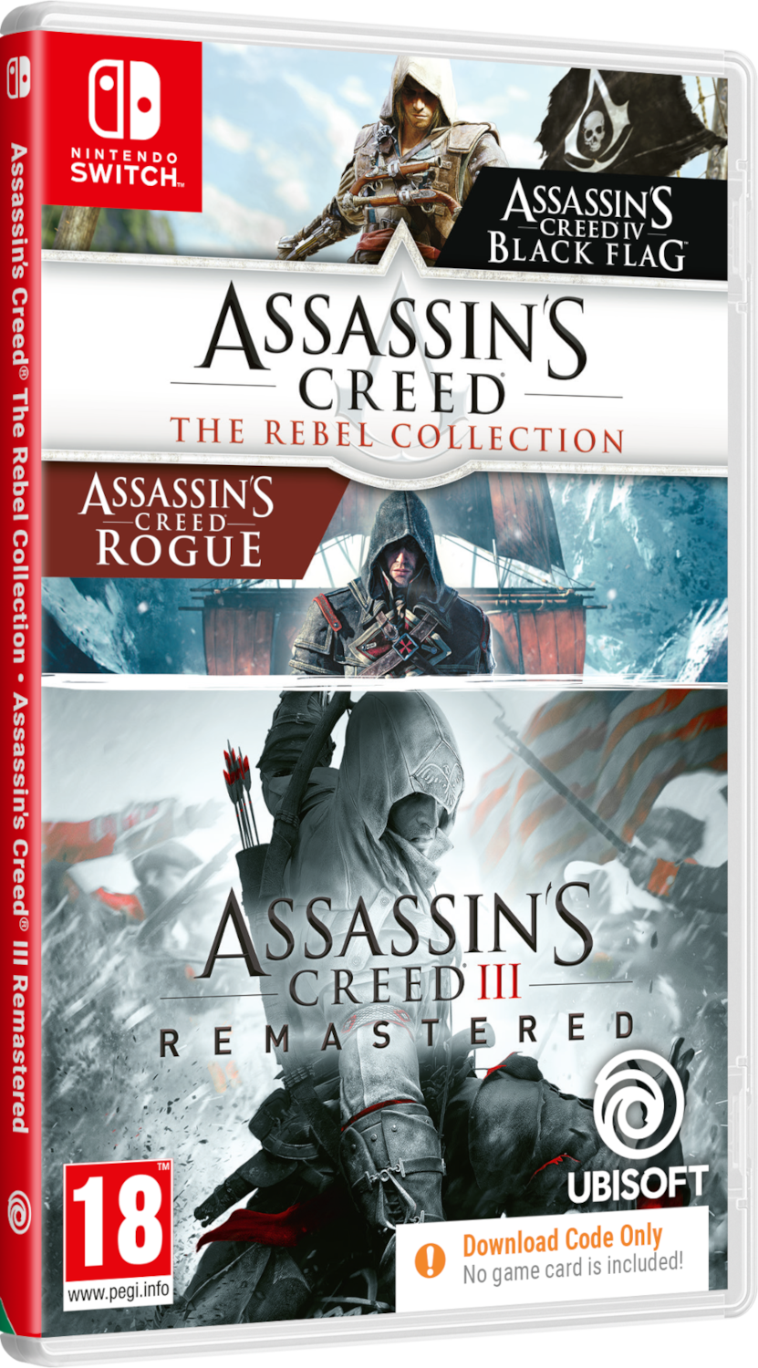 Assassin's Creed Compilation (Rebel Collection + Assassin’s 3 Remastered) (Nintendo Switch)