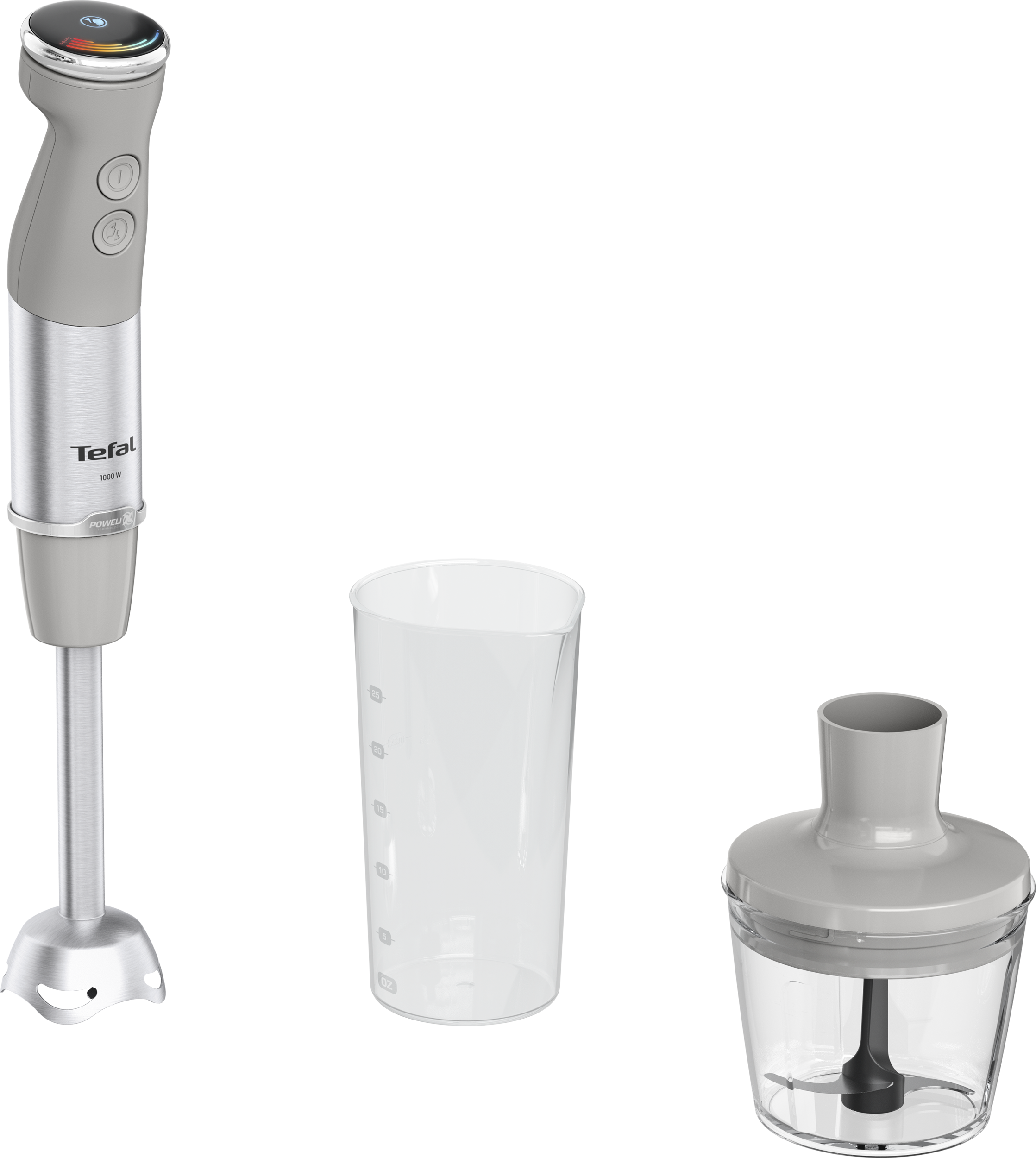 TEFAL HB672B30 QUICKCHEF+ 2 IN 1 GREY Rúdmixer