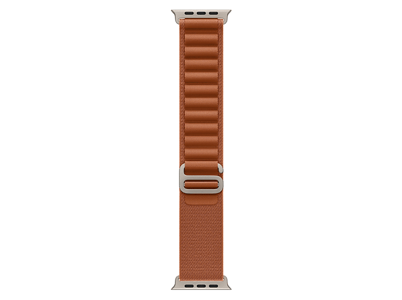 Opaska Alpine APPLE Watch 49 mm M Terakota elementy z tytanu w kolorze naturalnym MFTC4ZM/A