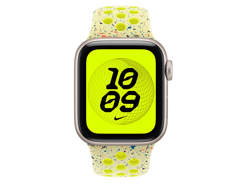 Pasek sportowy APPLE Nike do Watch 40mm S/M MG9V4ZM/A Żółty – zdjęcie 2