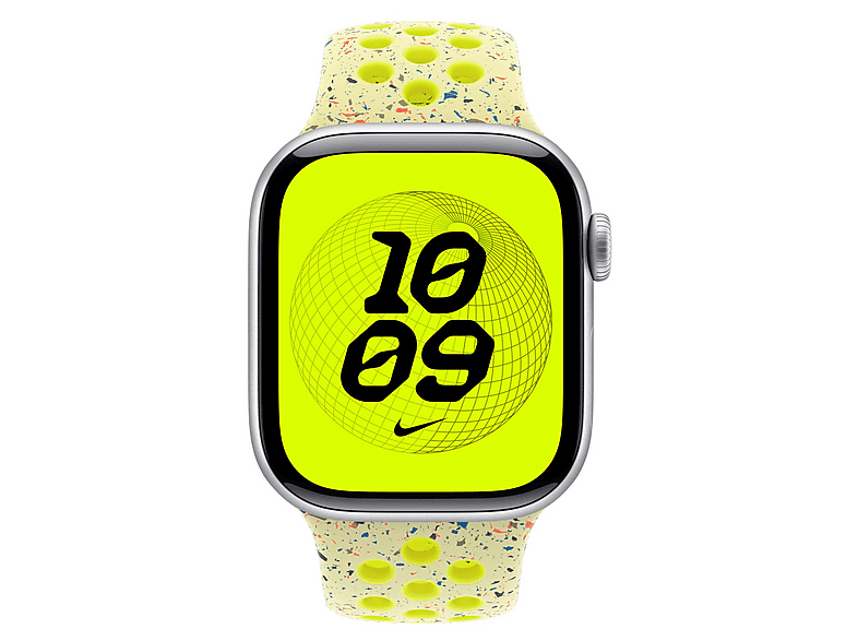 Pasek sportowy APPLE Nike do Watch 42mm S/M MGA94ZM/A Żółty – zdjęcie 2