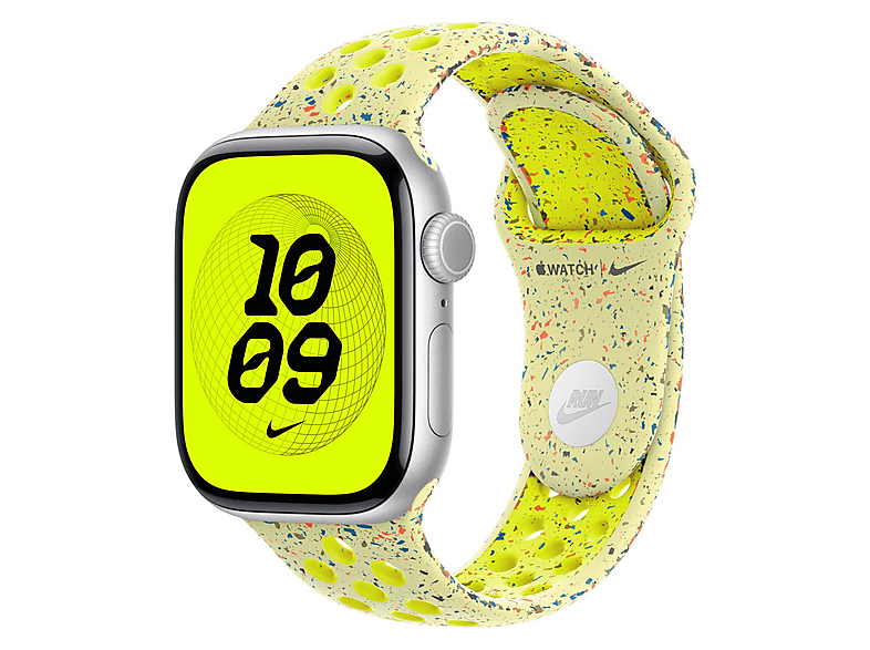 Pasek sportowy APPLE Nike do Watch 42mm S/M MGA94ZM/A Żółty – zdjęcie 3