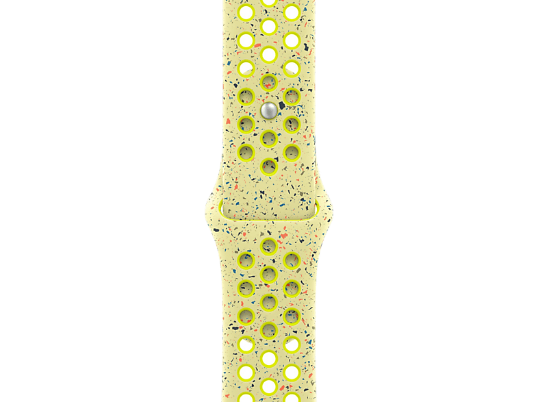 Pasek sportowy APPLE Nike do Watch 40mm M/L MG9W4ZM/A Żółty