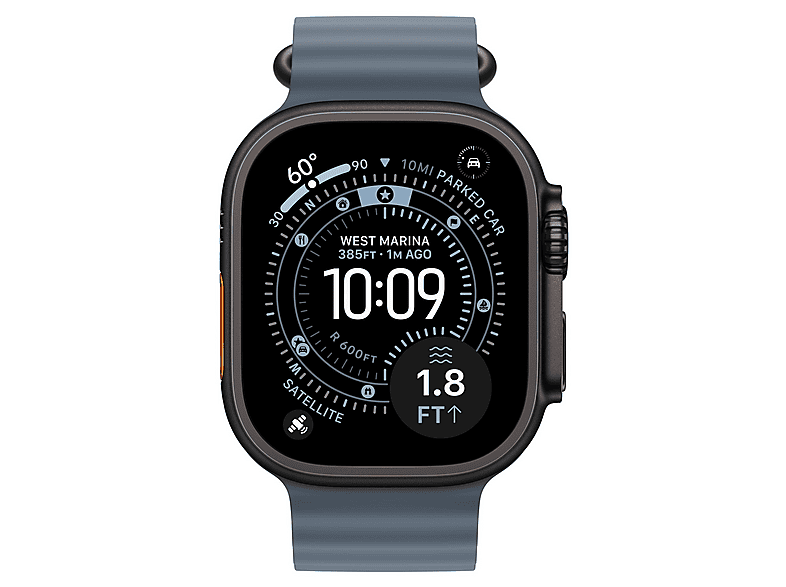 Pasek APPLE Ocean do Watch Ultra 49mm MGCJ4ZM/A Granatowy – zdjęcie 2