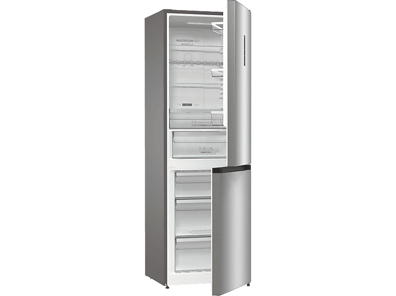 GORENJE  NRK619CA2XL4 No Frost 185cm Srebrna AdaptTech KitchenFit Szuflady CrispZone i Convert ZoneFresh 300L – zdjęcie 3